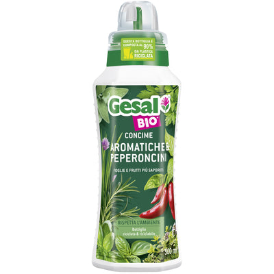 Q.TA'. 12 GESAL CONCIME AROMATICHE E PEPERONCINI 500 ML