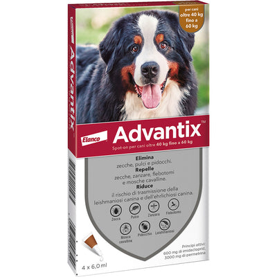 BAYER ADVANTIX SPOT ON 6 PIPETTE CANI 40-60 KG