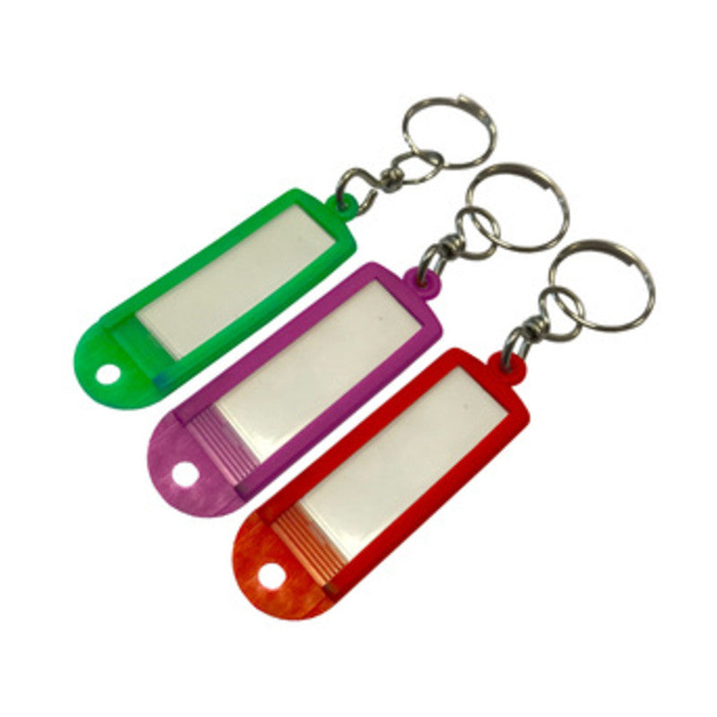 Q.TA' 200 PORTAETICHETTA IN PLASTICA C/FINESTRA 21X62 MM