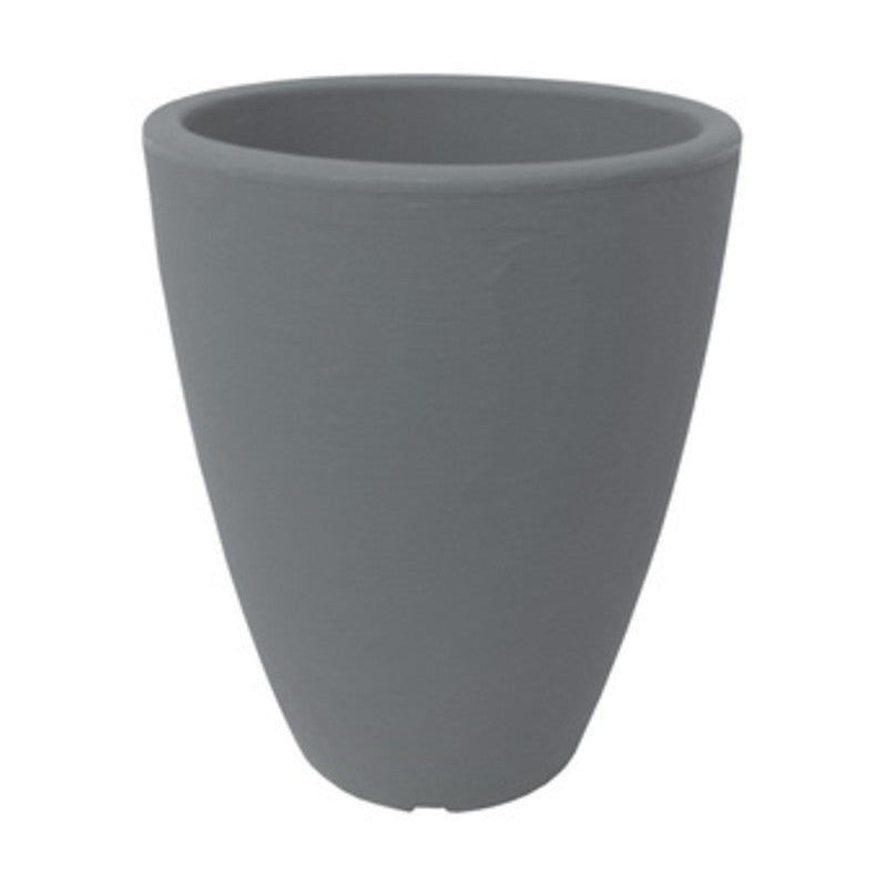 Q.TA' 1 VASO ADONE ROUND D 30XH38 CM GRIGIO