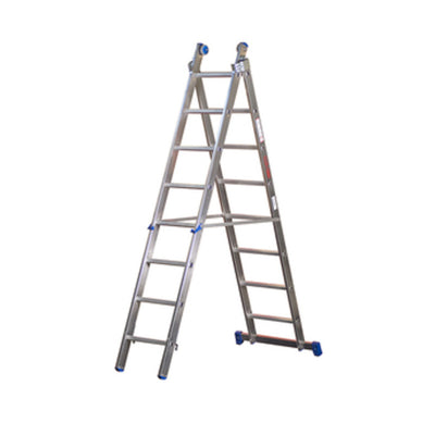 Q.TA' 1 SCALA ALL. AZZURRA 12+12 GRADINI H 360-640 CM