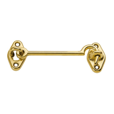 Q.TA' 25 GANCIO FERMAFINESTRA OTTONE LUCIDO 100 MM**