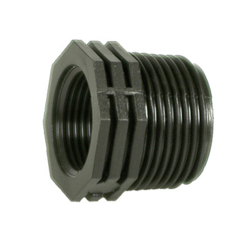 Q.TA' 25 RACCORDO POLIPROP RIDUZIONE M/F 1X1/2*