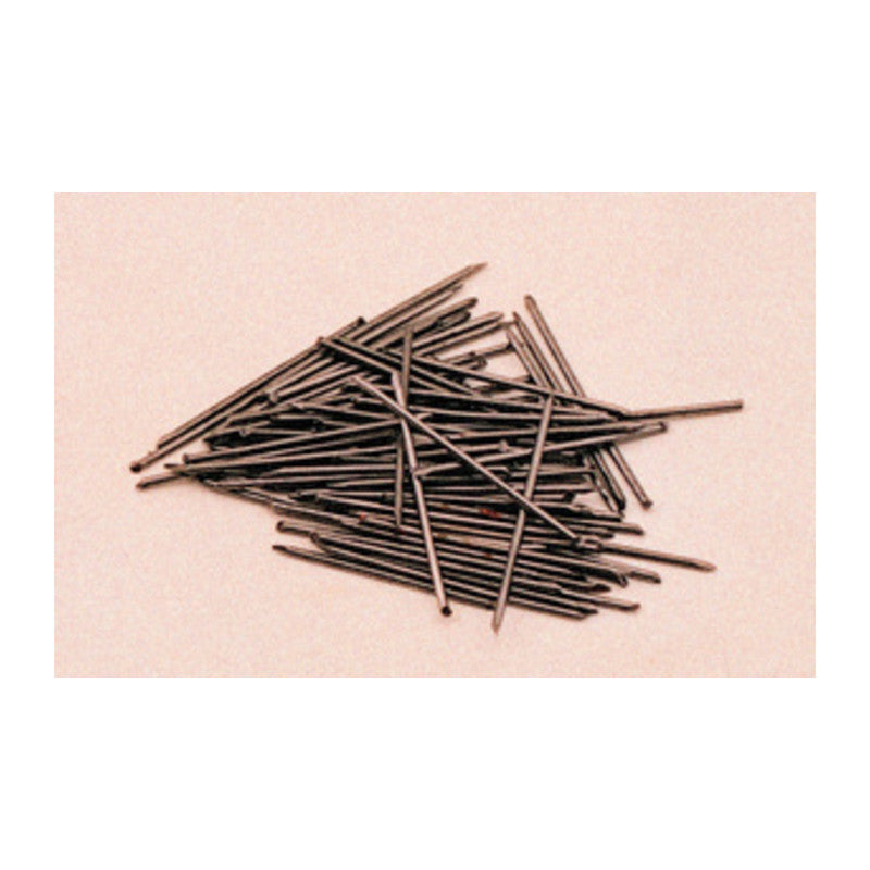 Q.TA' 50 PUNTINE S/TESTA ACCIAIO 0,9X25 MM CONF 100