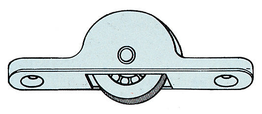 Q.TA'. 50 OMGE 105 CARRELLO C/RUOTA CEMENTATO D 18 MM*