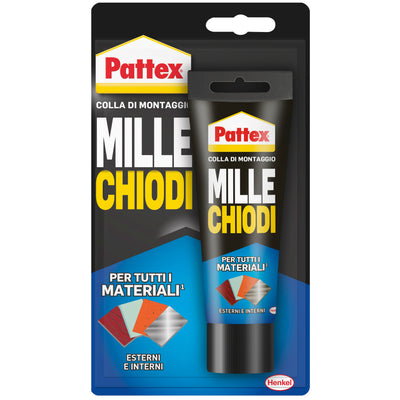 Q.TA'. 12 PATTEX MILLECHIODI INTERNI ESTERNI 100 G