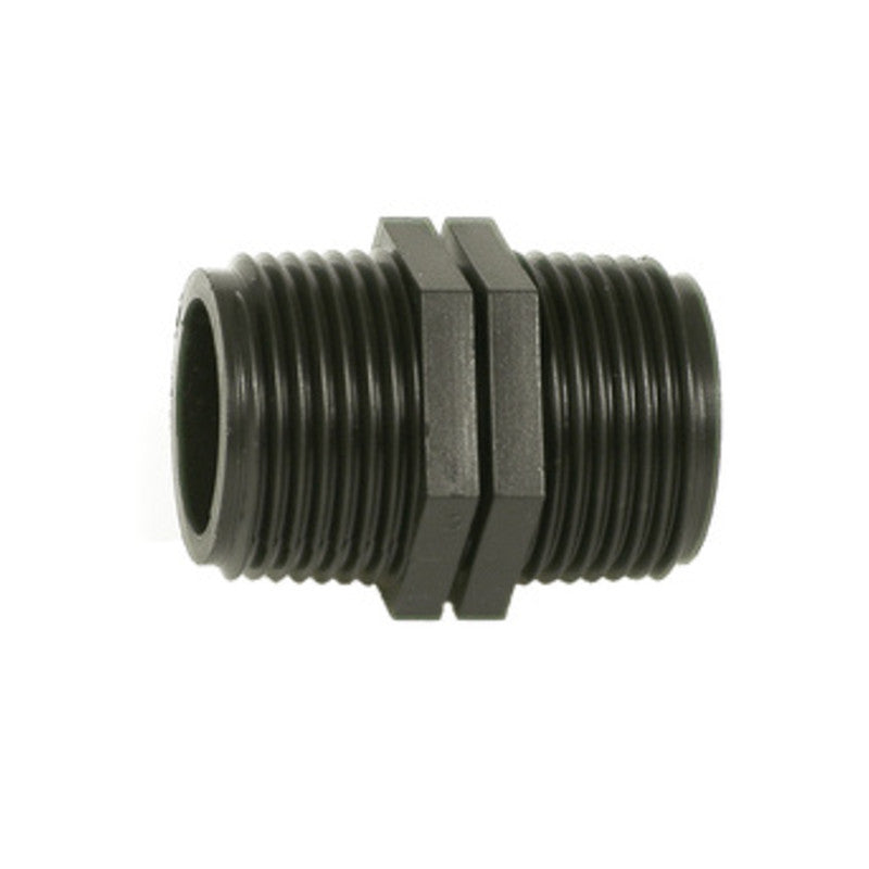 Q.TA' 25 RACCORDO POLIPROP NIPPLO 1X 1*