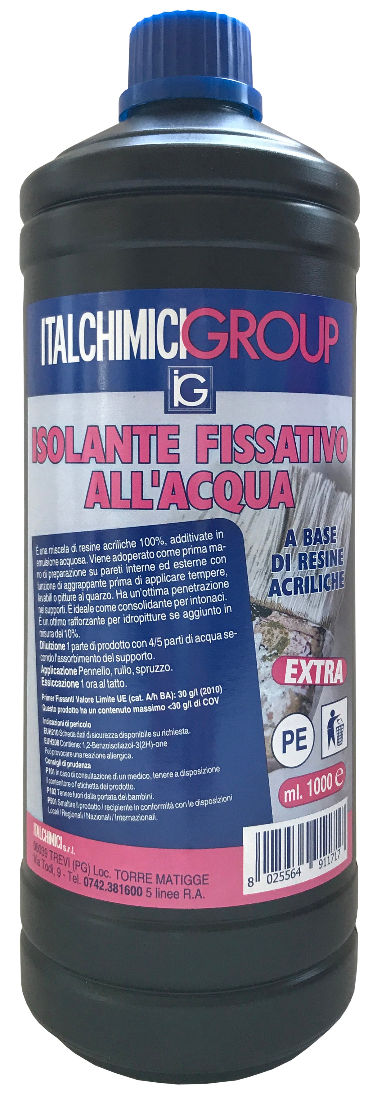 Q.TA'. 12 FISSATIVO ACRILICO EXTRA 1 L