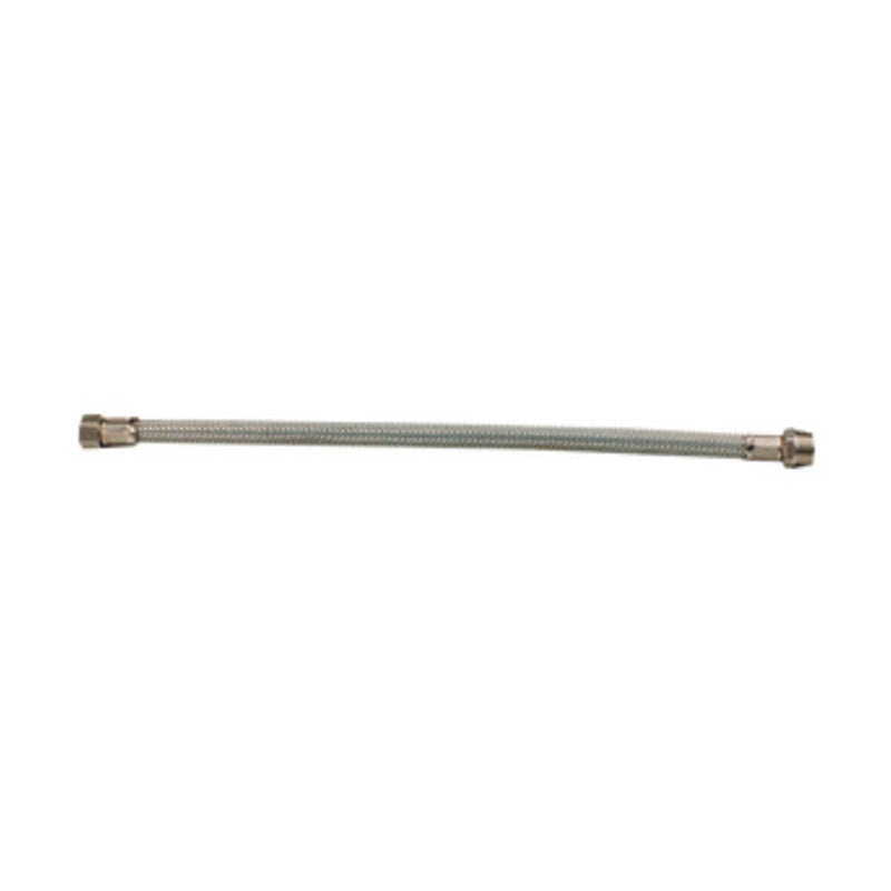 Q.TA' 10 FLESSIBILE INOX MAS 1/2 FEM 3/8 40CM DN.10