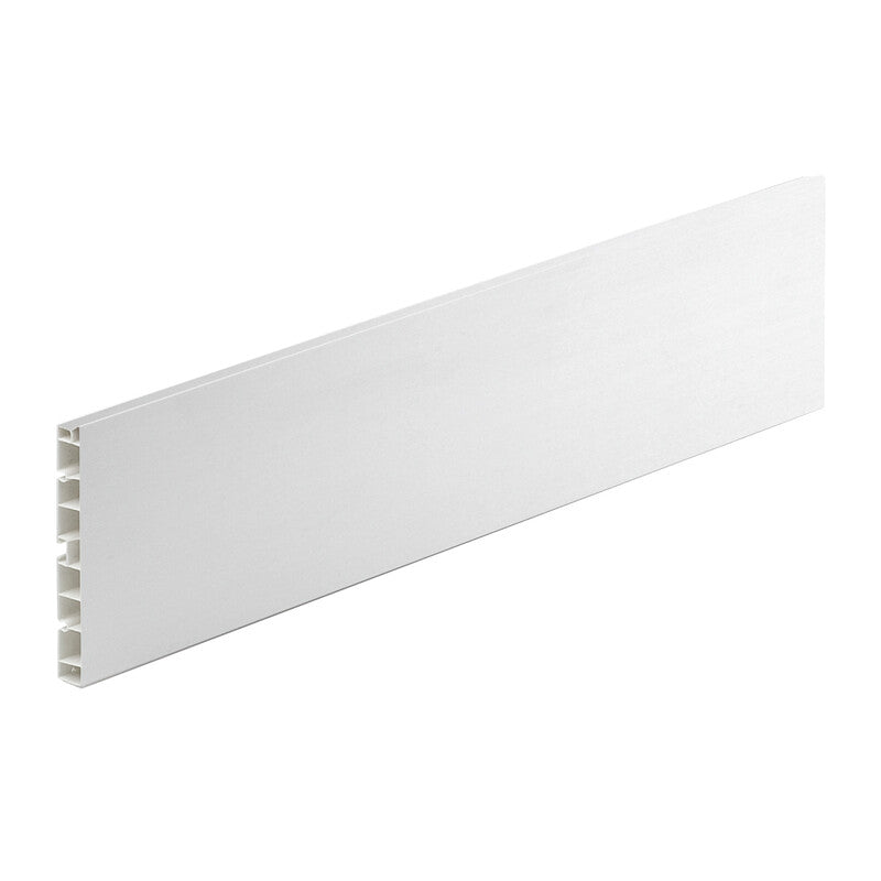 Q.TA' 5 ZOCCOLO CUCINA IN PVC H 10 CM ALLUMINIO 3 M