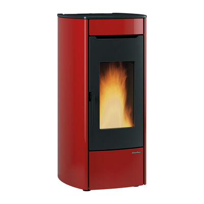 Q.TA' 1 TERMOSTUFA PELLET 17.5 KW MARINA IDRO H13 BORDEAUX