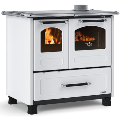 CUCINA LEGNA 7,5 KW FAMILY 4.5 BIANCO