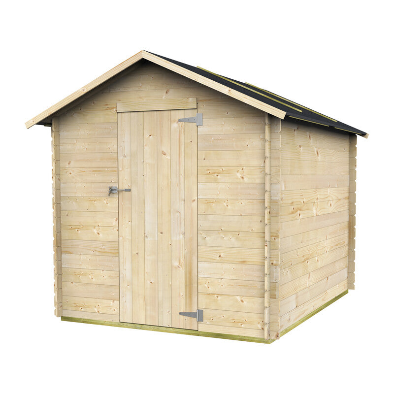 Q.TA' 1 CASETTA LEGNO SORRENTO C/PAVIMENTO 178X218X188H