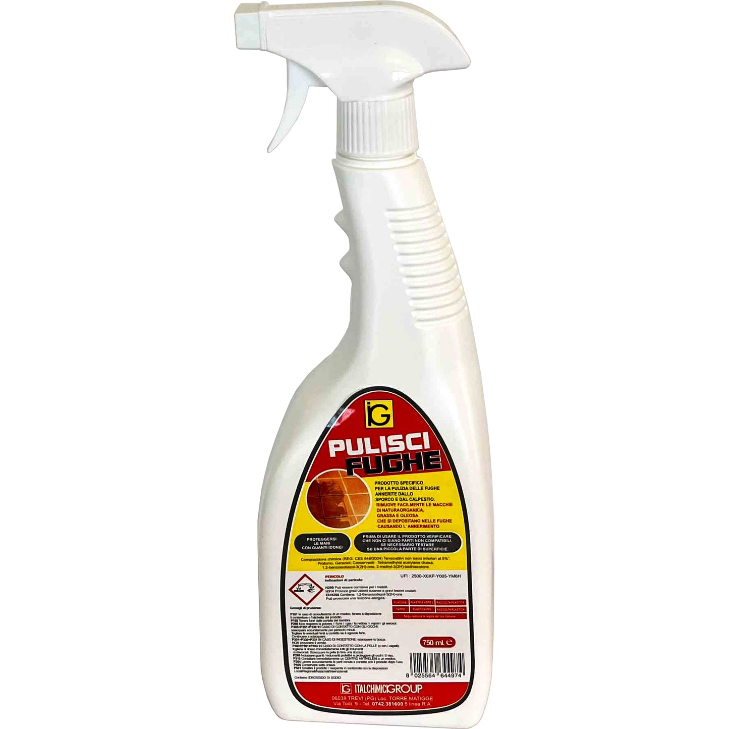 Q.TA'. 12 PULISCI FUGHE 750 ML