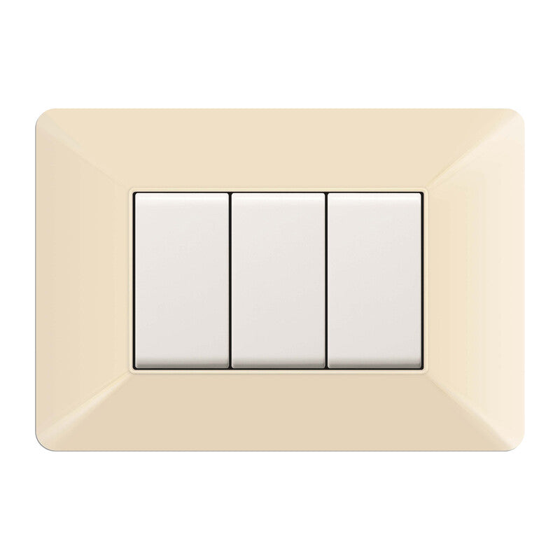 Q.TA' 10 PLACCA EASY MATIX AVORIO 3P