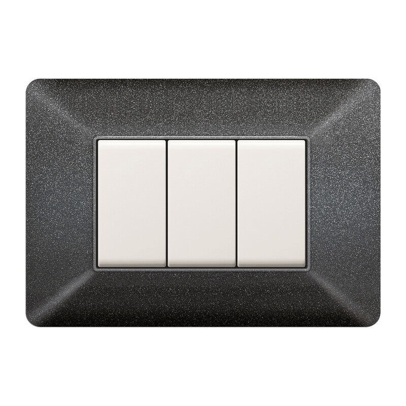 Q.TA' 10 PLACCA EASY MATIX GRIGIO NOTTE 3P