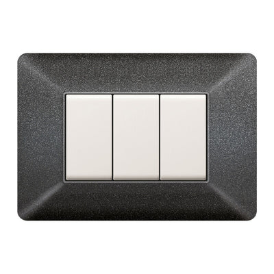 Q.TA' 10 PLACCA EASY MATIX GRIGIO NOTTE 3P