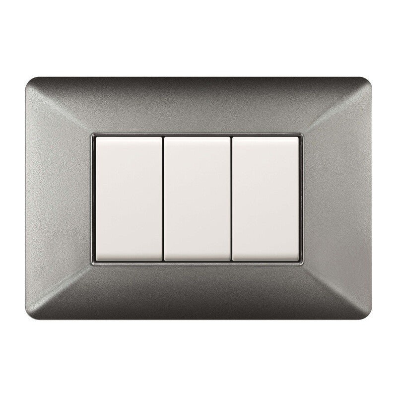 Q.TA' 10 PLACCA EASY MATIX ALLUMINIO NOTTE 3P