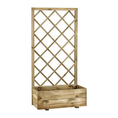 Q.TA' 1 FIORIERA C/GRIGLIA MALIKA 43X80XH180 CM