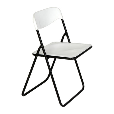 Q.TA' 1 SEDIA PIEGHEVOLE POKER BIANCO