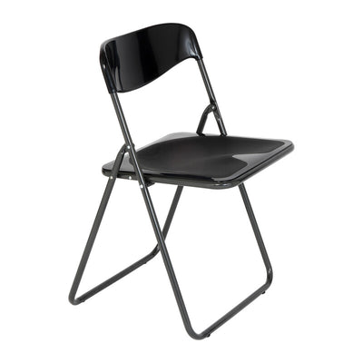 Q.TA' 1 SEDIA PIEGHEVOLE POKER NERO