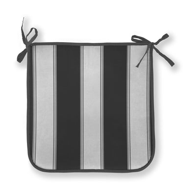 Q.TA' 4 CUSCINO PANAREA 39X39X2CM RIGATO ANTRACITE
