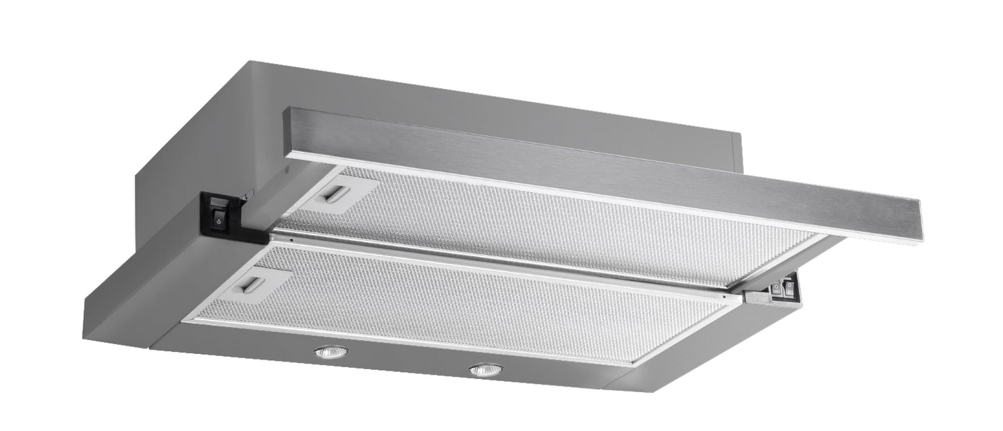 CAPPA SOTTOPENSILE SAMET SLIM INOX 60 CM