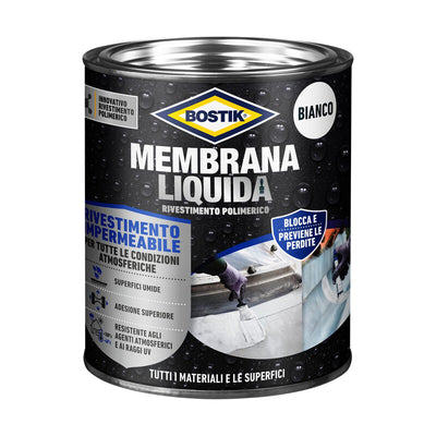 Q.TA' 1 BOSTIK MEMBRANA LIQUIDA RIVEST POLIM 1 KG BIANCO