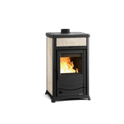 Q.TA' 1 TERMOSTUFA LEGNA 11.1 KW ROSSELLA PLUS EVO DSA 4.0 PANNA