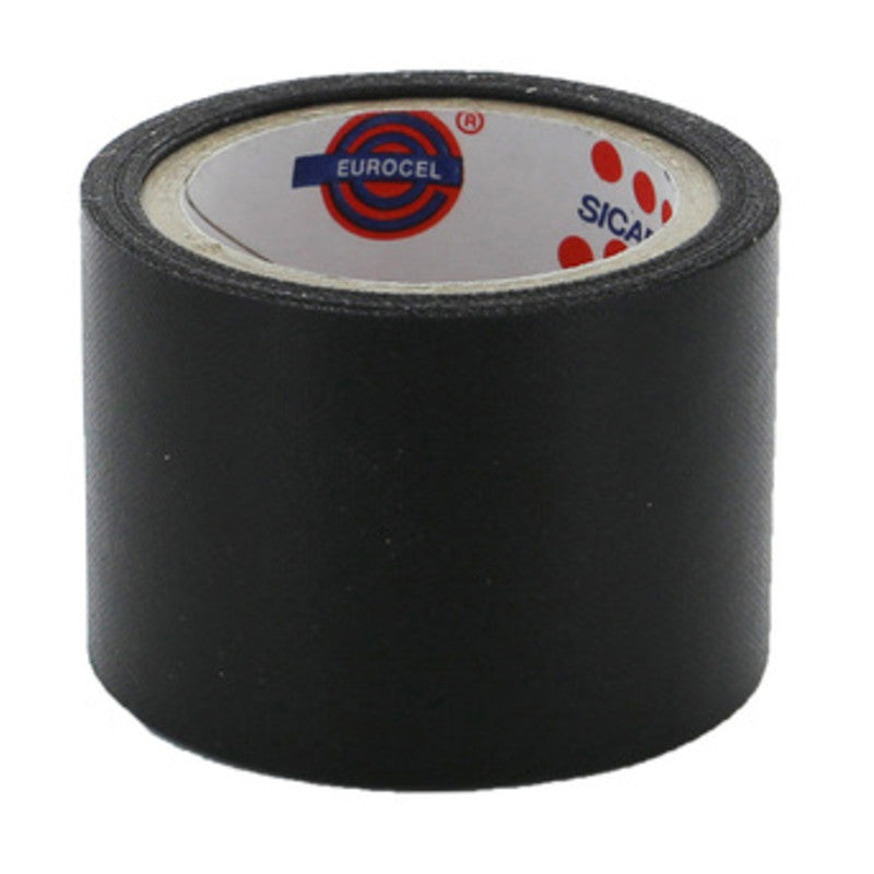 Q.TA' 12 NASTRO TELATO ADESIVO 38MMX2,7M NERO