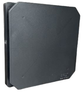 ASPIRATORE ELETTRICO LUX301 A MURO D 80 MM NERO