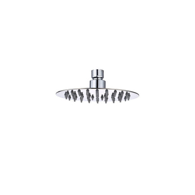 Q.TA' 1 SOFFIONE DOCCIA INOX TONDO D 200 MM GROENLANDIA