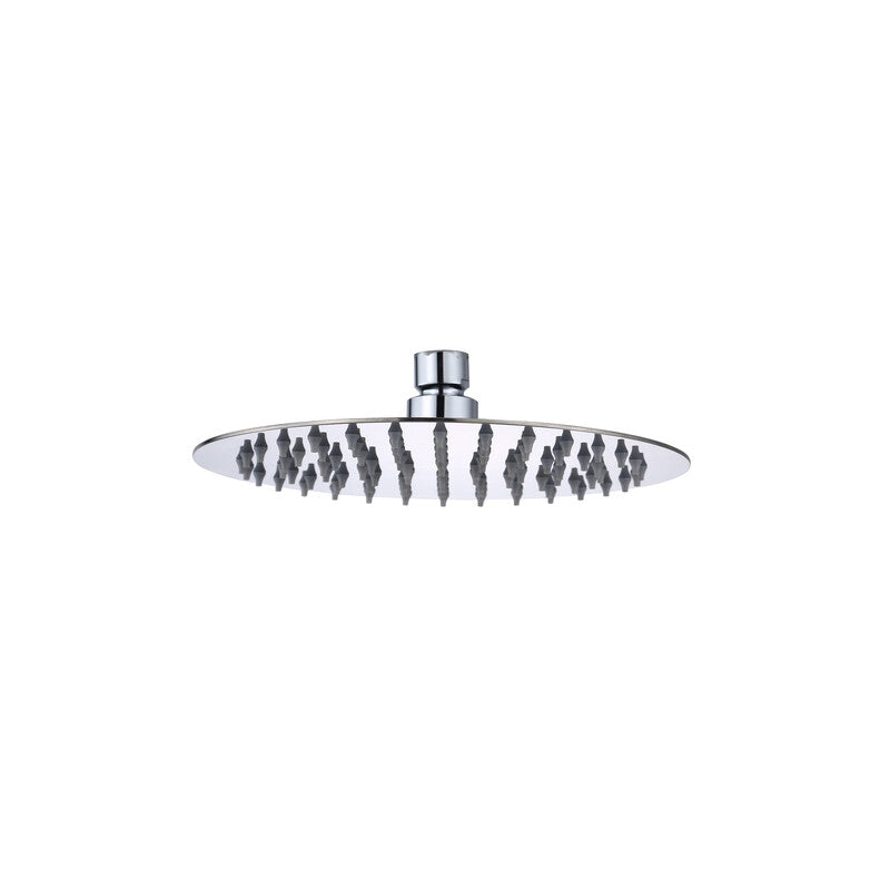 Q.TA' 1 SOFFIONE DOCCIA INOX TONDO D 250 MM GROENLANDIA