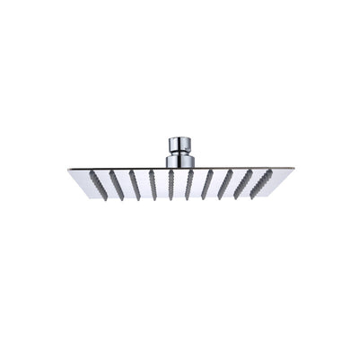 Q.TA' 1 SOFFIONE DOCCIA INOX QUADRO 200X200 MM GROENLA