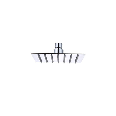 Q.TA' 1 SOFFIONE DOCCIA INOX QUADRO 150X150 MM GROENLA