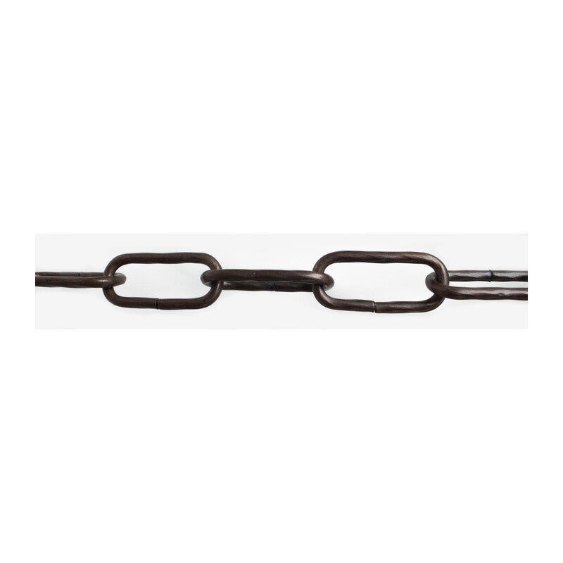 Q.TA' 1 CATENA MAGLIA LUNGA RITORTA 4,0 MM 2,5 M NERO