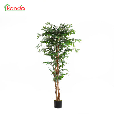 Q.TA'. 2 PIANTA FICUS ARTIFICIALE 180 CM