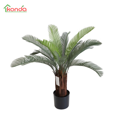 Q.TA'. 4 PIANTA CYCAS ARTIFICIALE 92 CM