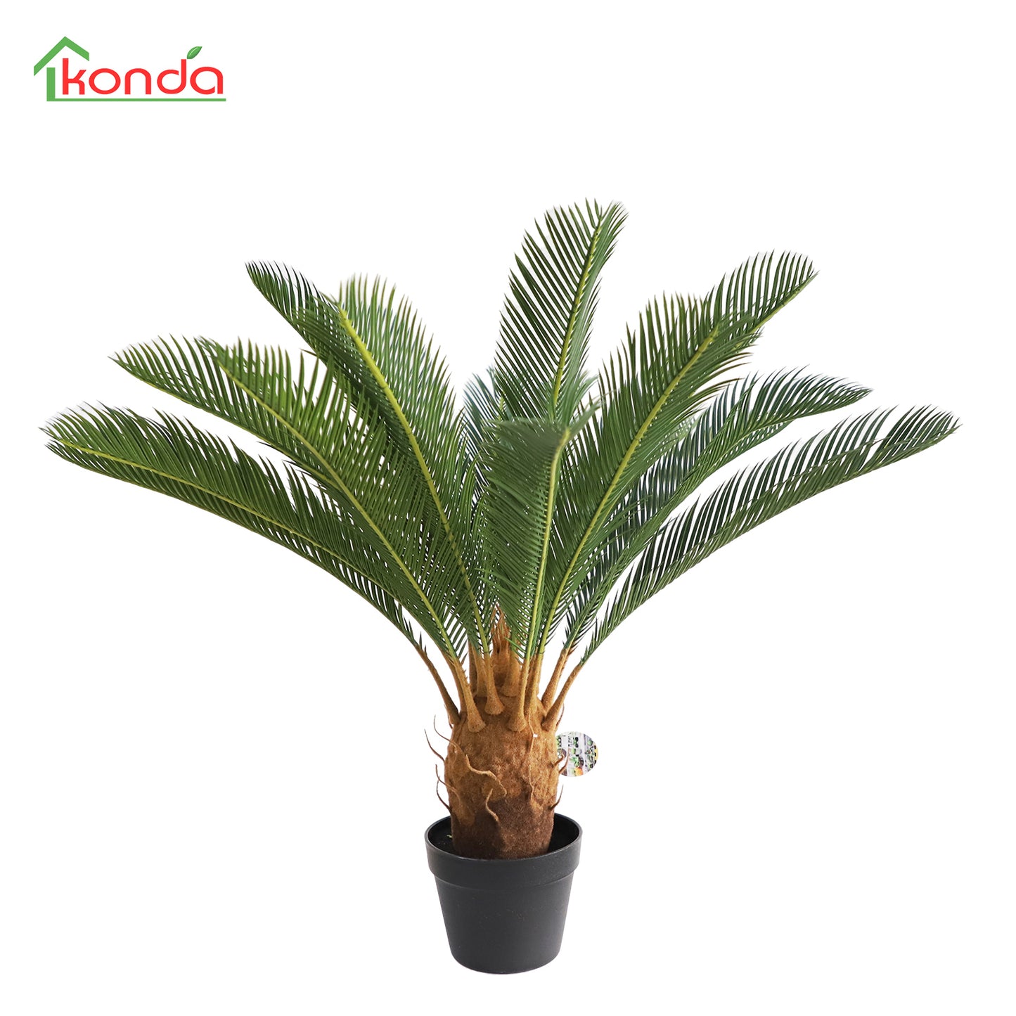 Q.TA'. 2 PIANTA CYCAS ARTIFICIALE 85 CM