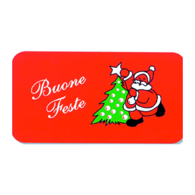 Q.TA' 1 ZERBINO BUONE FESTE 40X67 CM