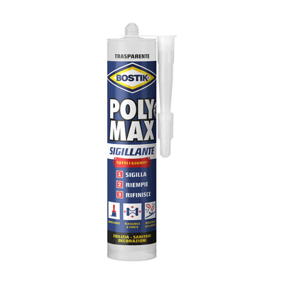 Q.TA' 1 BOSTIK POLYMAX SIGILLANTE 280 ML TRASPARENTE CART
