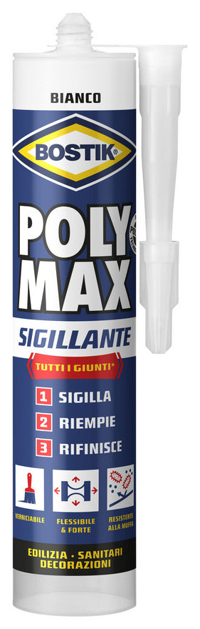 BOSTIK POLYMAX SIGILLANTE 280 ML BIANCO CARTUC