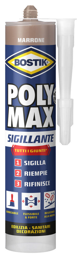 BOSTIK POLYMAX SIGILLANTE 280 ML MARRONE CARTUC