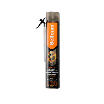 Q.TA' 1 SELSIL SCHIUMA POLIURET ANTIFUOCO MANUALE 750 ML