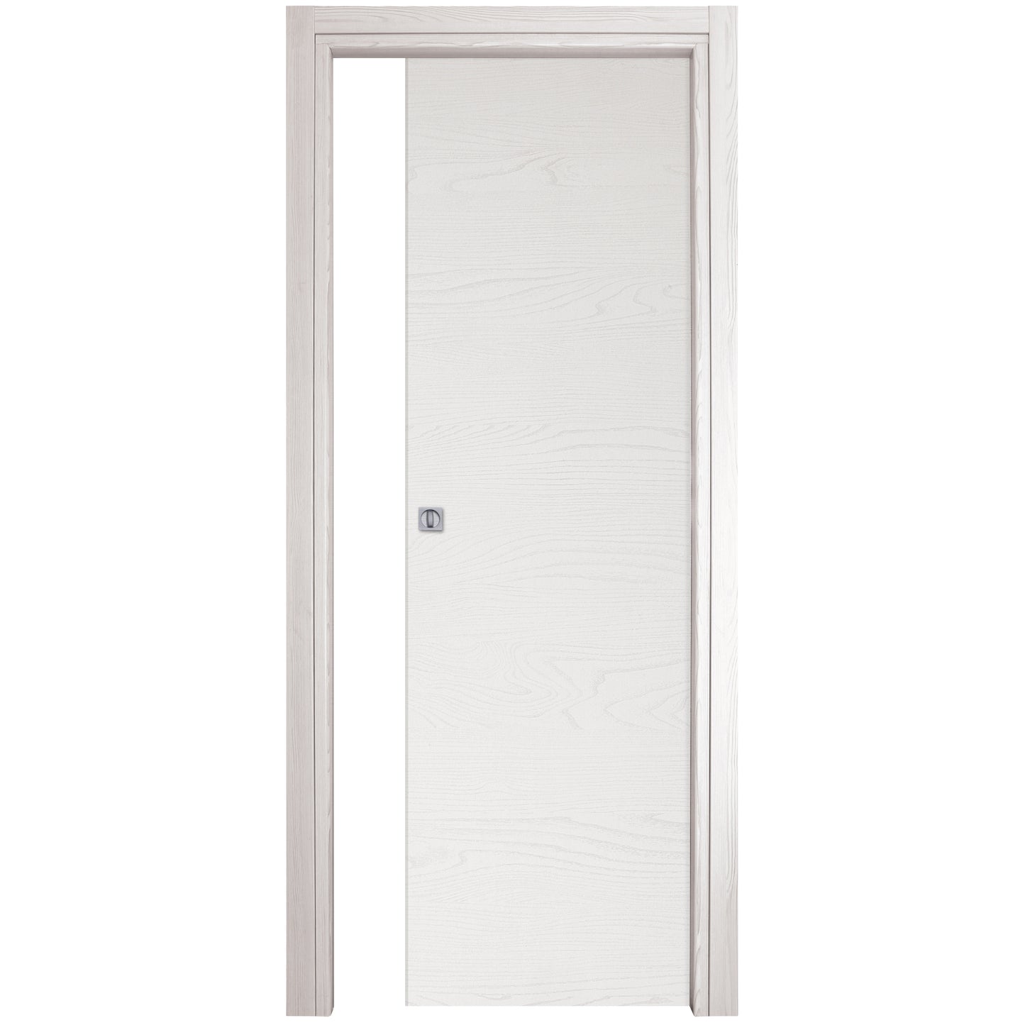 PORTA MICROTEC 210X60 SCORREV. FRASSINO BIANCO