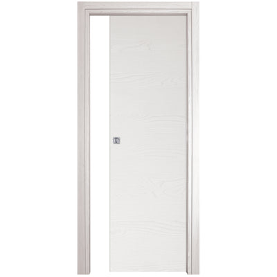 PORTA MICROTEC 210X60 SCORREV. FRASSINO BIANCO