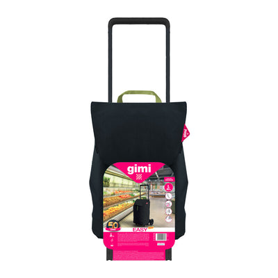 Q.TA' 1 GIMI CARRELLO SPESA EASY 40 L NERO