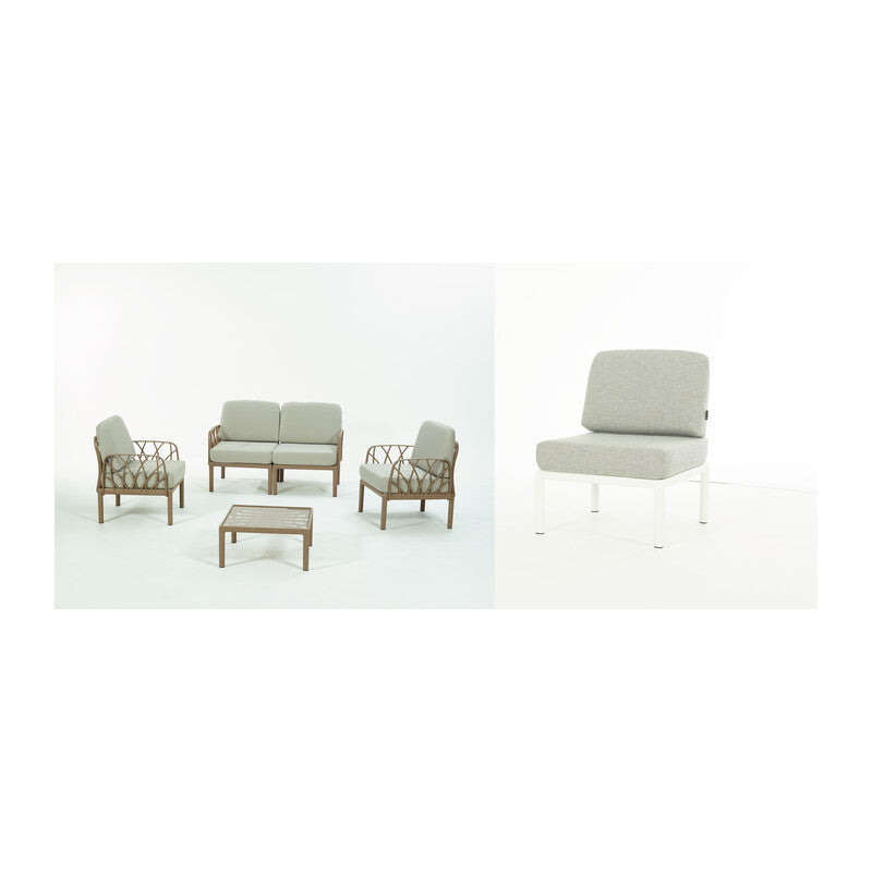 Q.TA' 1 SALOTTO GARDA MODULO POSTO AGGIUNTIVO BIANCO