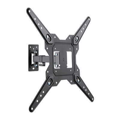 Q.TA' 1 SUPPORTO TV A MURO C/BRACCIO 23/55 POLLICI EXTRA SLIM