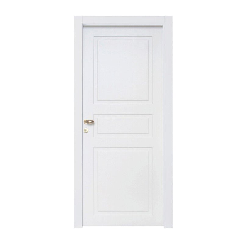 Q.TA' 1 PORTA BATTENTE BUGNA 90X210 CM LACCATO BIANCO